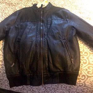 Faux Leather Jacket